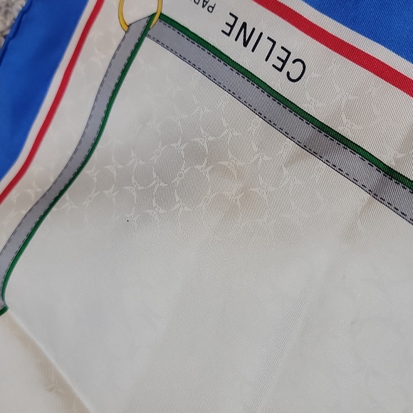 Authentic Celine silk scarf - Picture 7 of 7